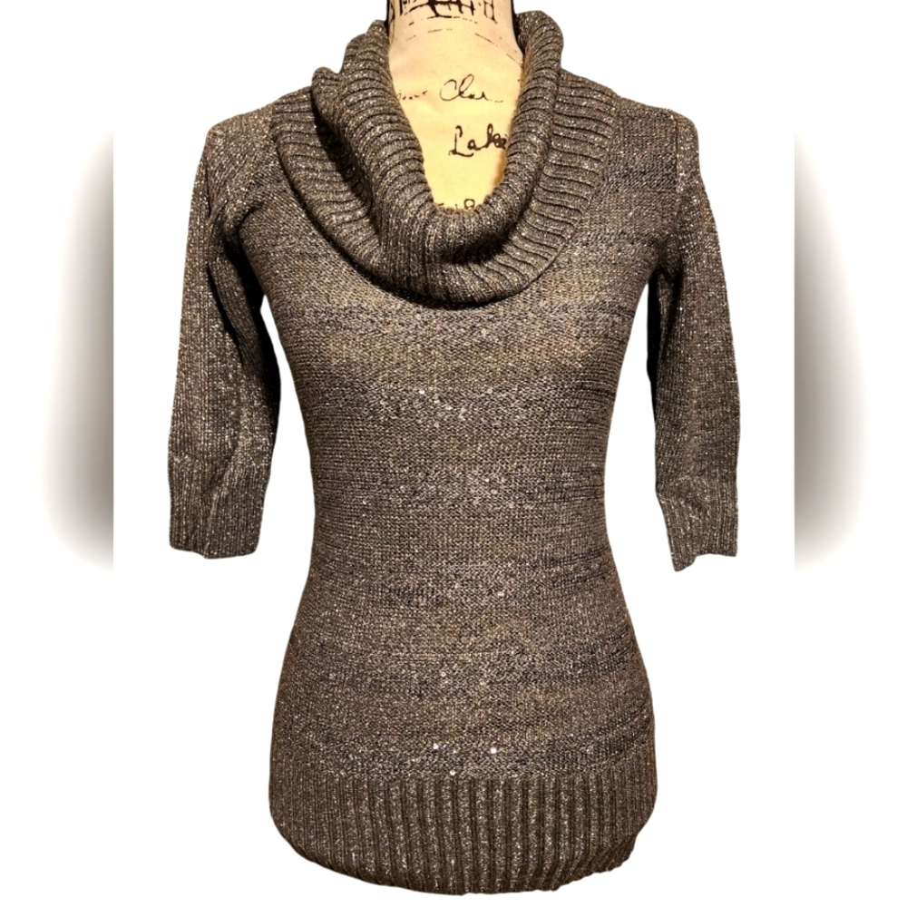 iZ Byer Cowl Neck Blouse